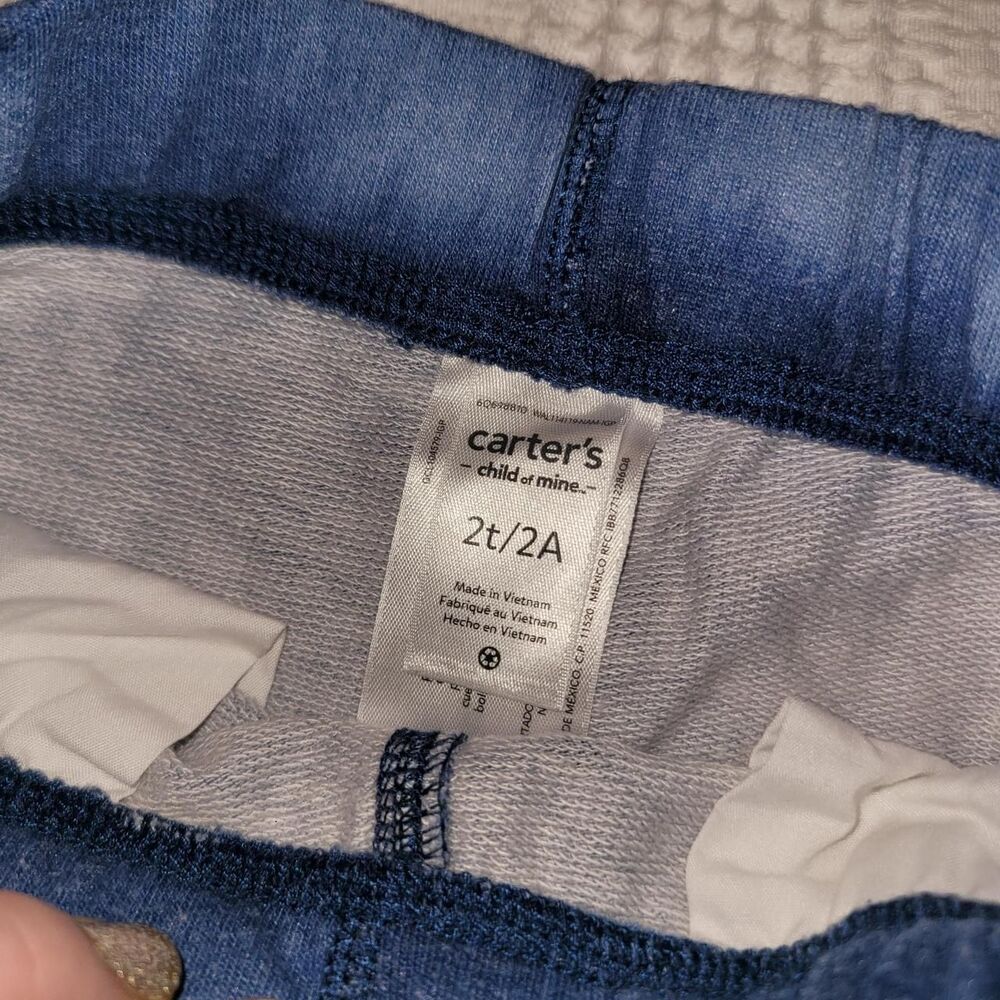 Carter-s Blue Shorts - Picture 2 of 2